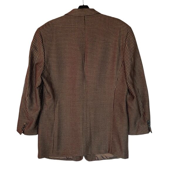 Donna Karan Blazer Wool Cashmere Houndstooth - Picture 6 of 9